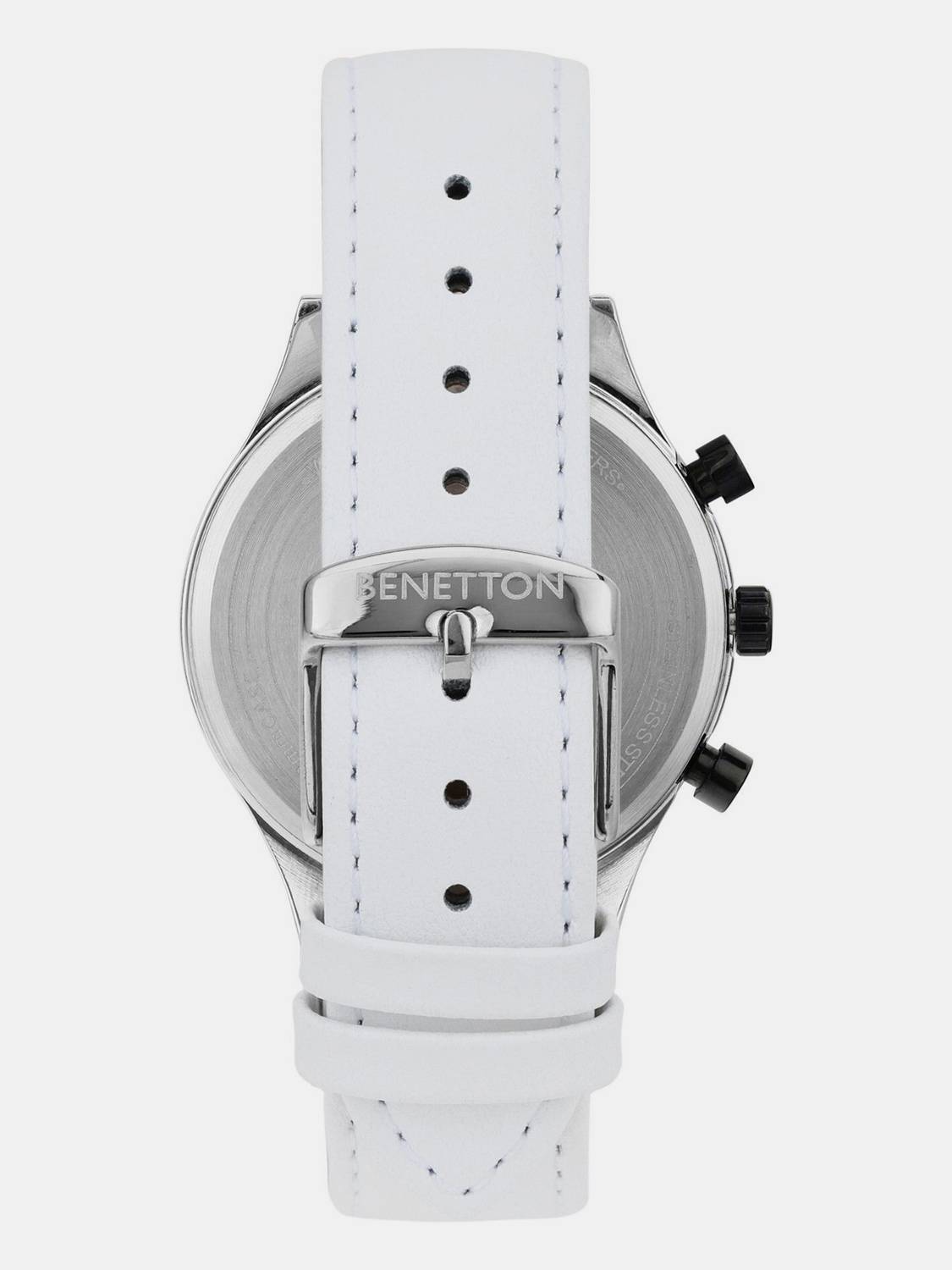 United Colors of Benetton Men's White and Blue Dial Watch - Image 3