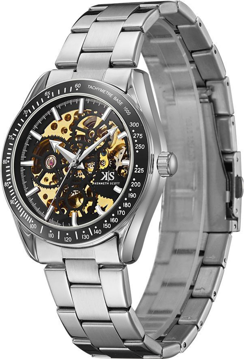 Image of Kenneth Scott Kenneth Scott Kenneth Scott Mechanical Analog Watch - For Men