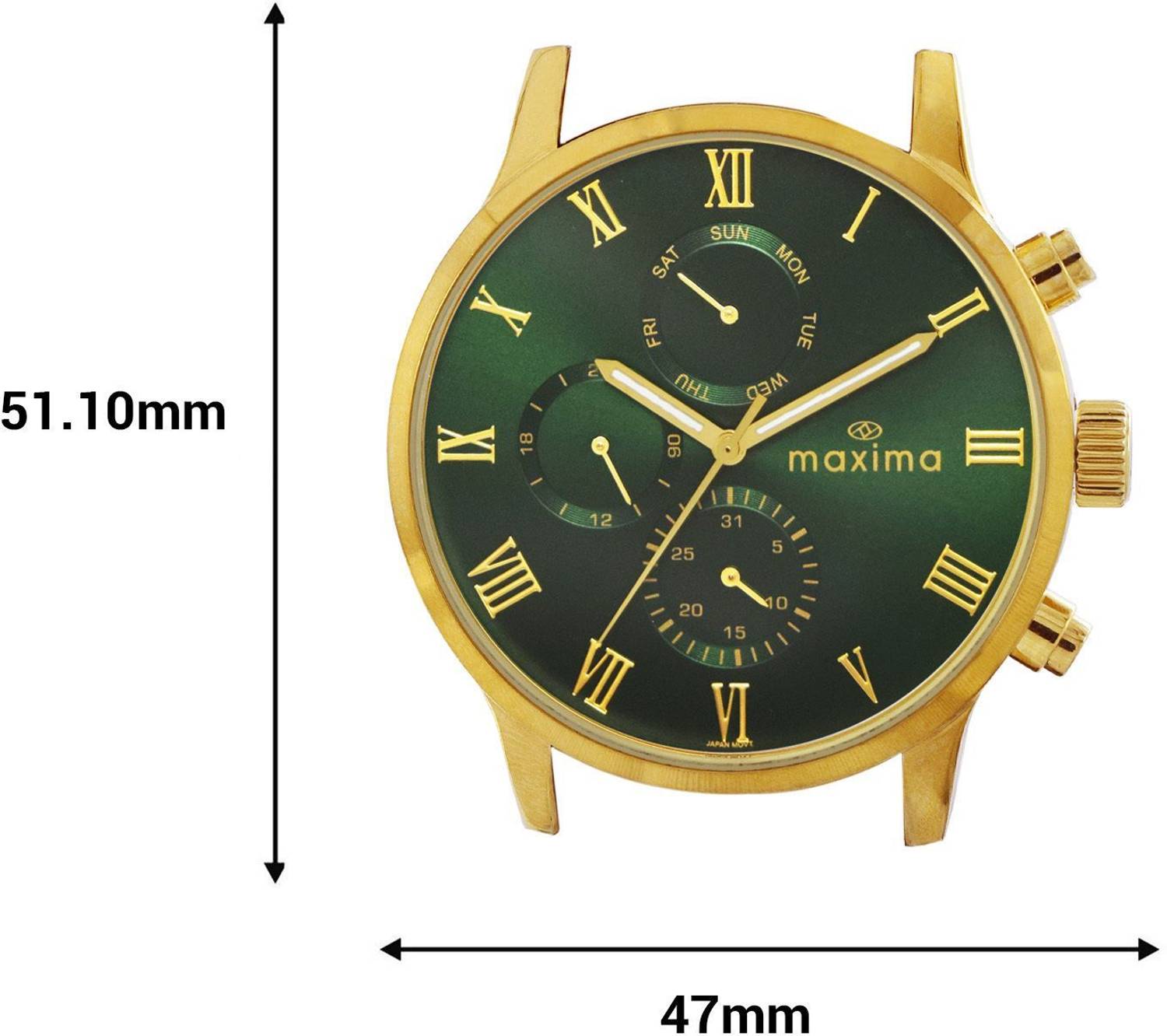 MAXIMA 71793CMGY Apex Analog Watch for Men - Image 5