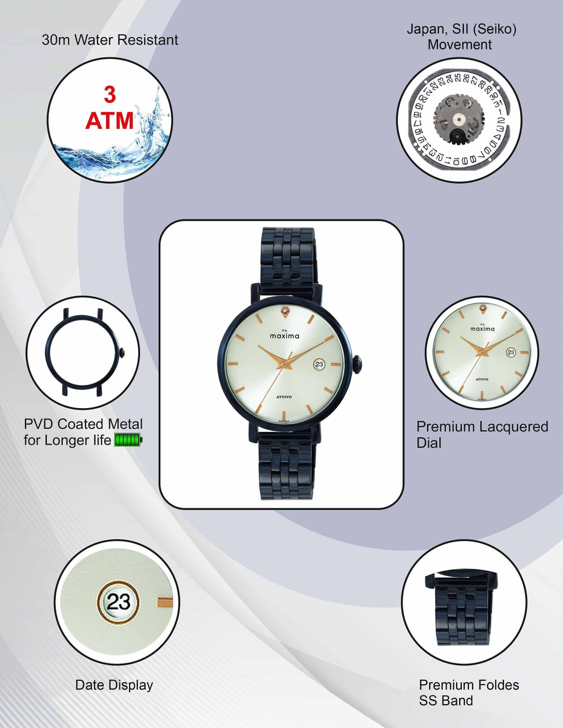 Image of MAXIMA Analog Watch - For Women