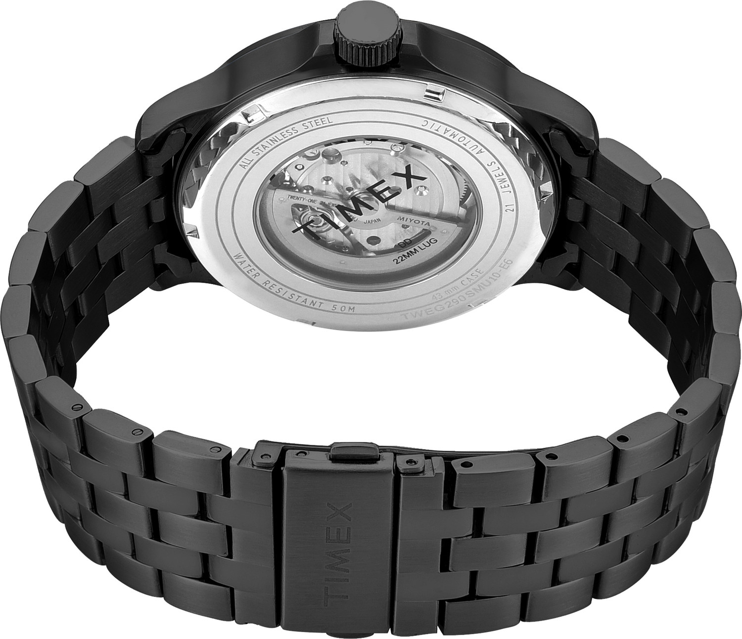 Image of TIMEX Automatic, Black Dial Analog Watch - For Men