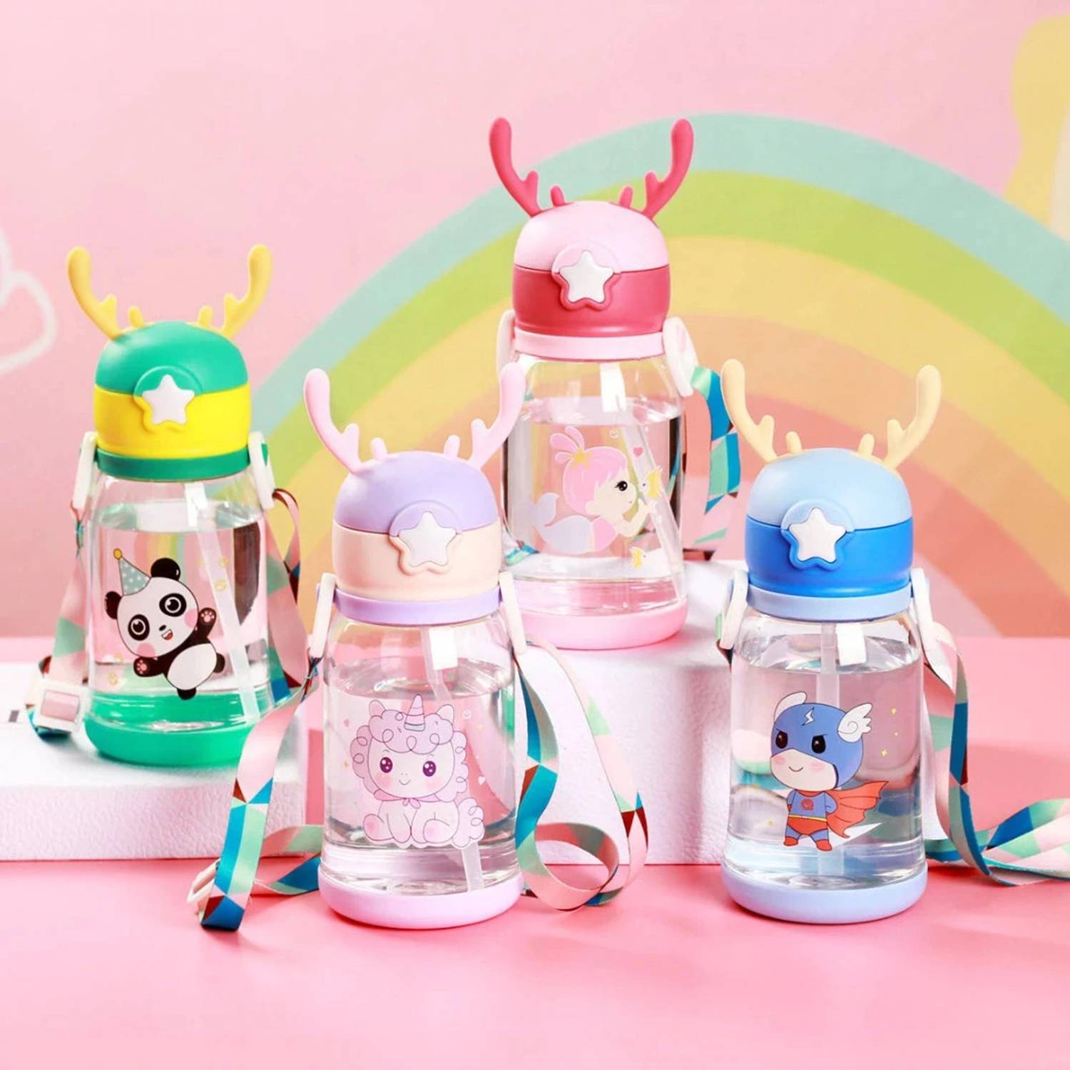 ALORNOR Shape Water Bottle_ A54 600 ml Water Bottle