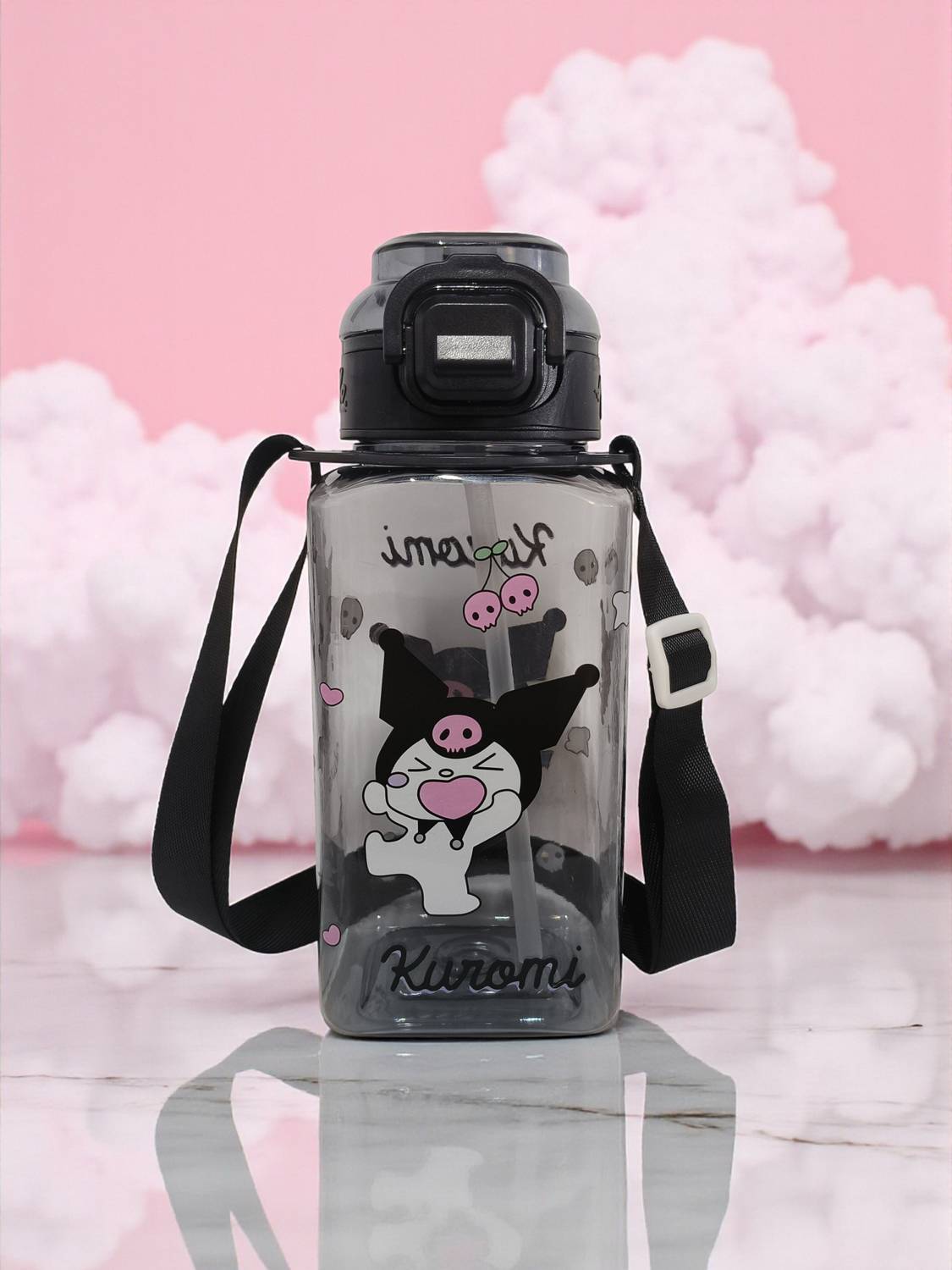 Flipkart.com | organzee Kuromi Sipper Bottle 600ml – Cute Design