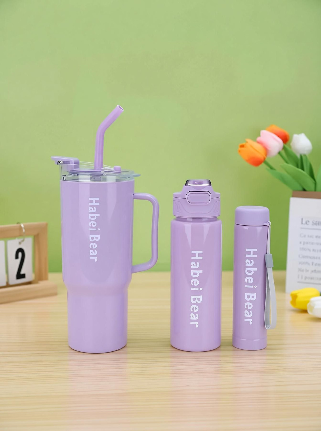 Image of DOEASY Plastic Tumbler 1200ML with Handle and Straw Sport Bottle 1200 ml