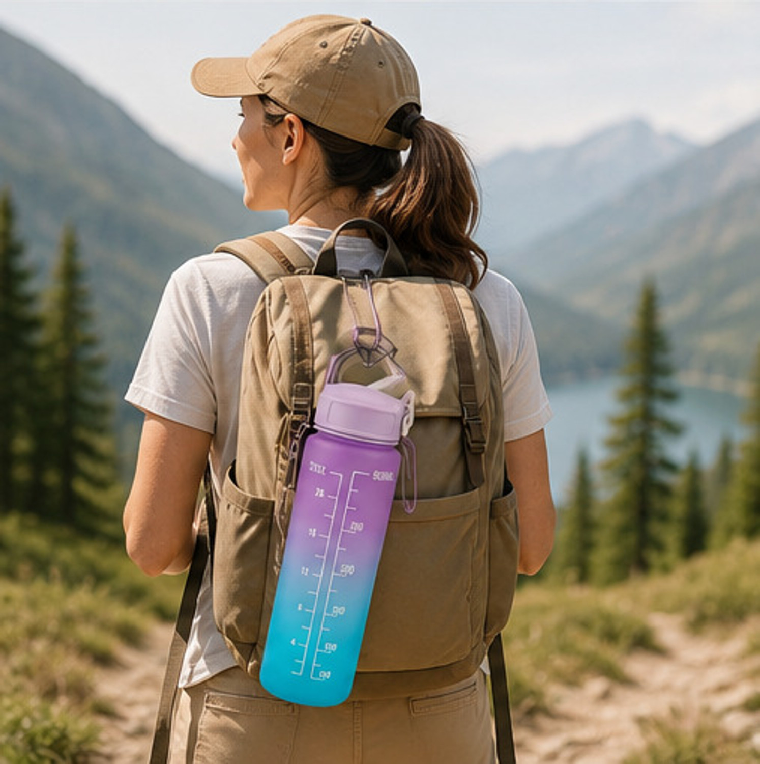 Image of Sohail Motivational bottle 900 ml Water Bottle