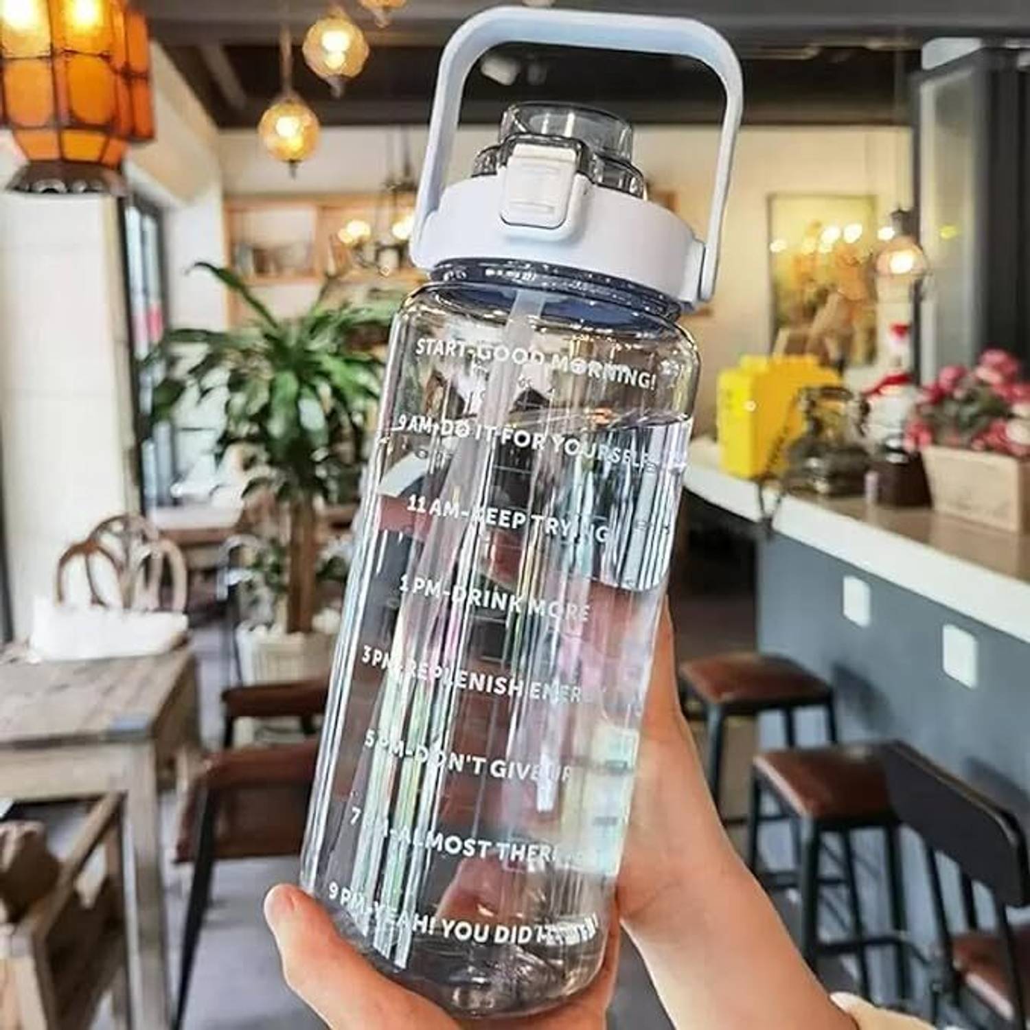 AMBIOUS 2000 ml Blue Water Bottle Pack of 1