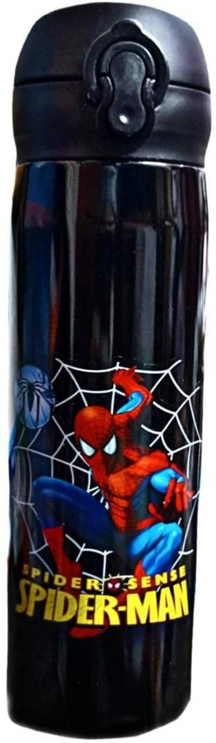 Atipriya Spiderman toy Bottle multicolor 500 ml Steel Sipper
