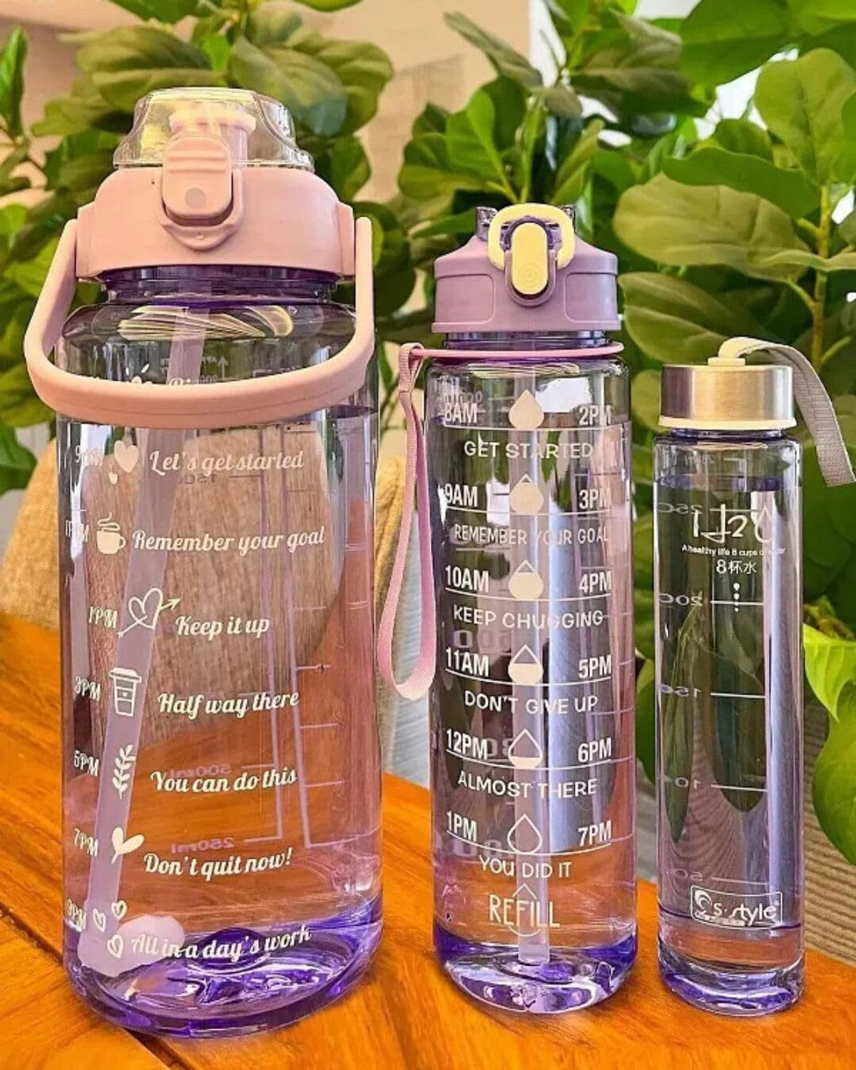 Image of KABHI ENTERPRISES Motivational Bottle 2000 ml Water Bottles