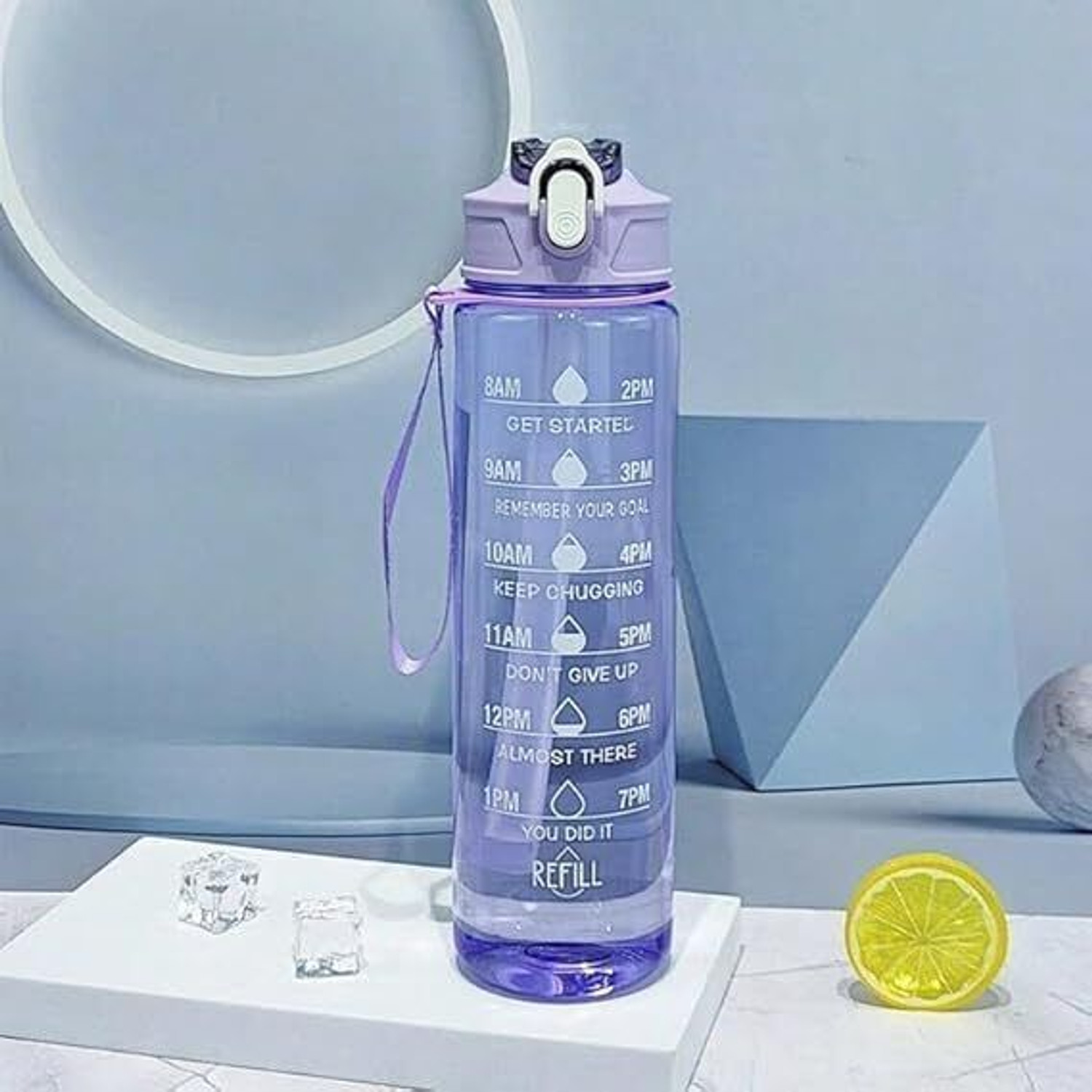 Image of Ignero Transparent 900 ml Water Bottles