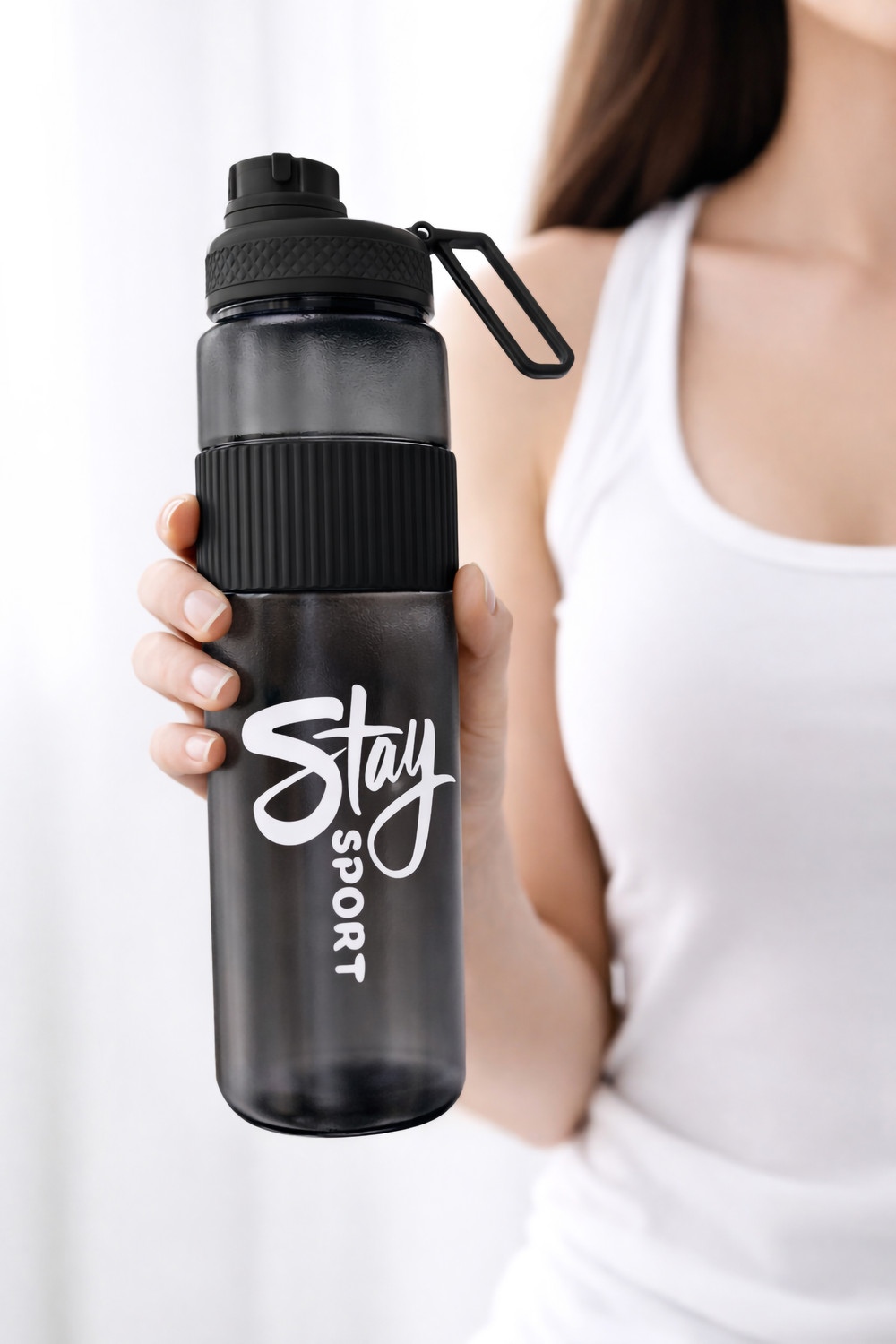 Image of 2Mech 1000ml Reusable Fitness Water Bottle 1000 ml Plastic Bottle