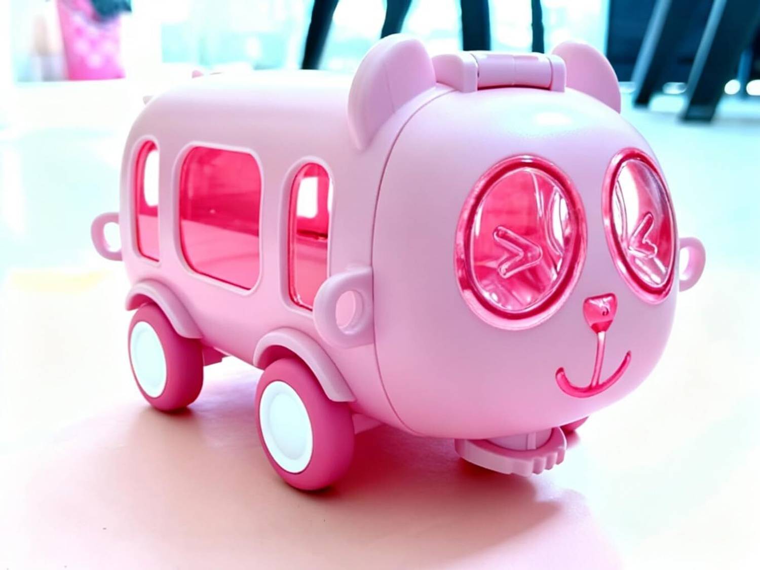 ADC ENTERPRISES Cute Bear Bus-Shaped Water Bottle – Adorable & Portable for Kids 510 ml Water Bottle