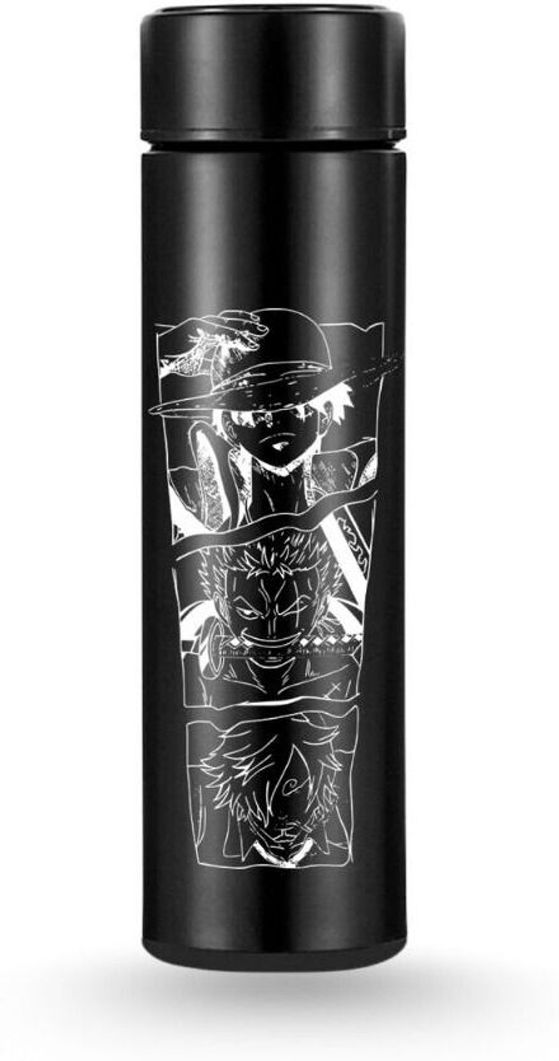 Image of Harsh Hasthkala One Piece Trio Anime Black Stainless Steel 500 ml Water Bottle