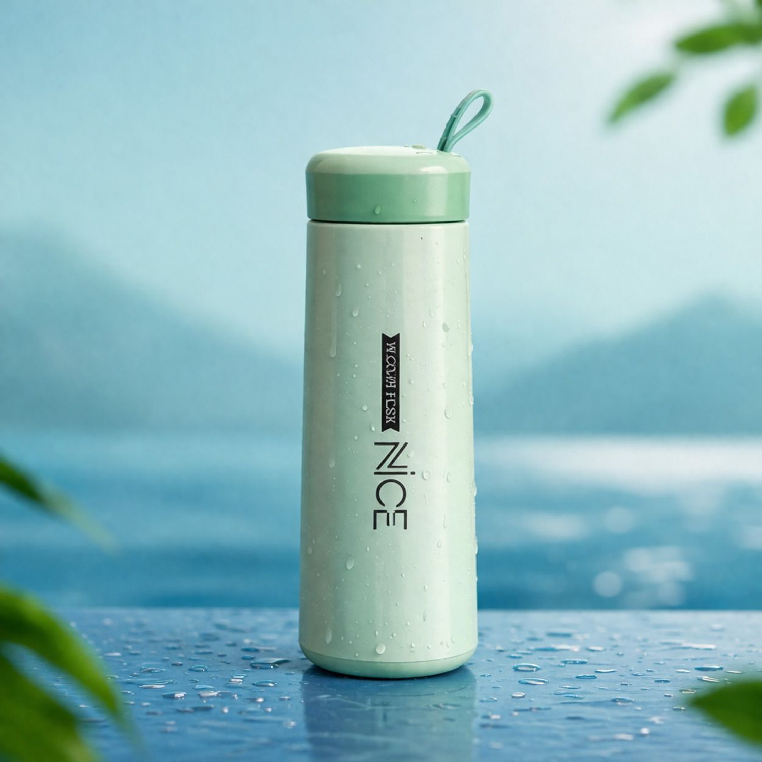 Image of SH Enterprises Nice Water Bottle, Inner Liner with Silicone Cover Hot /Cold Water Bottle- 401 ml Water Bottle