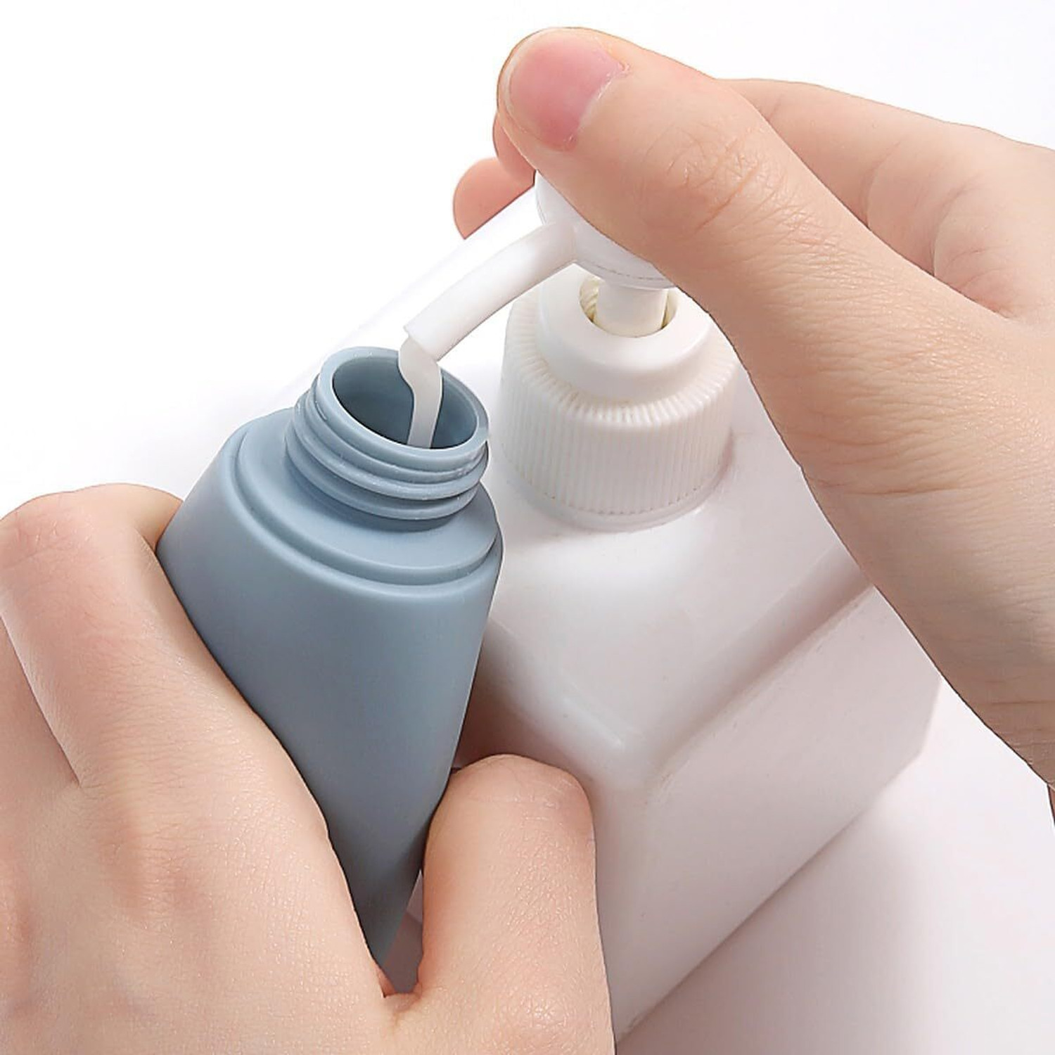 Image of Luxurious imperial 3 PCS Silicone Travel Bottle Hair Dryer