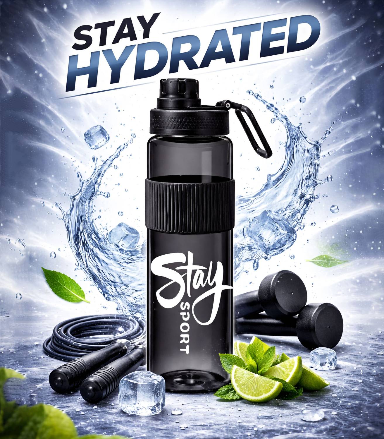 Flipkart SmartBuy 1 Litre Sports Water Bottle - Image 3