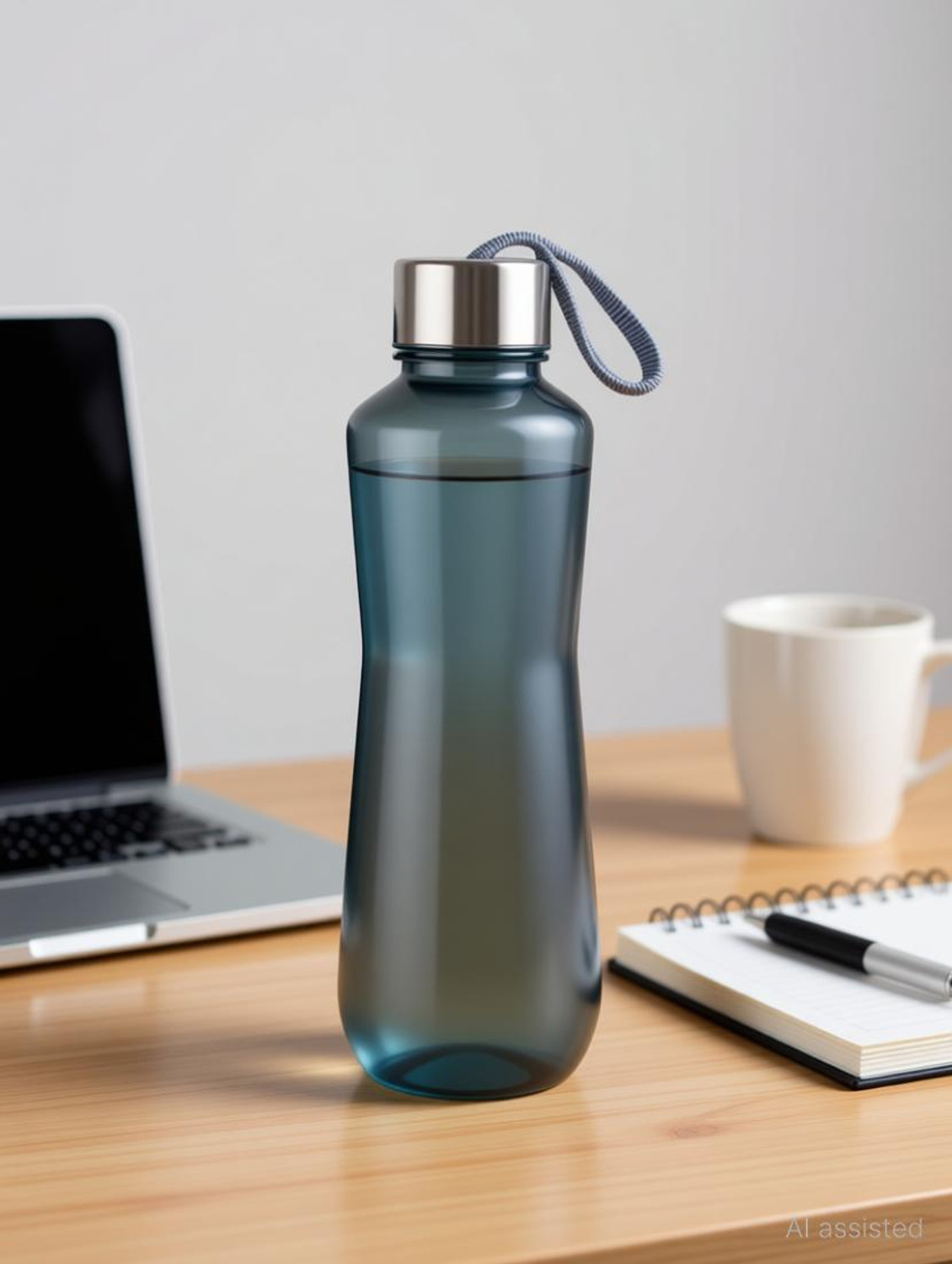 Image of QUPSY H2o Fridge Water Bottle set for School, Collage, Office, Kitchen Bottle Set 6 1000 ml Plastic Bottle
