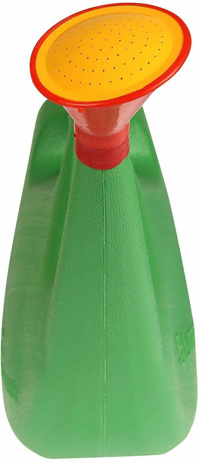 Image of Farmers Choice Home Appliances Heavy Duty Plastic Green Watering Can for Plants /Garden /with Sprayer (ISO 9001:2000 Certified) 5 L Water Cane