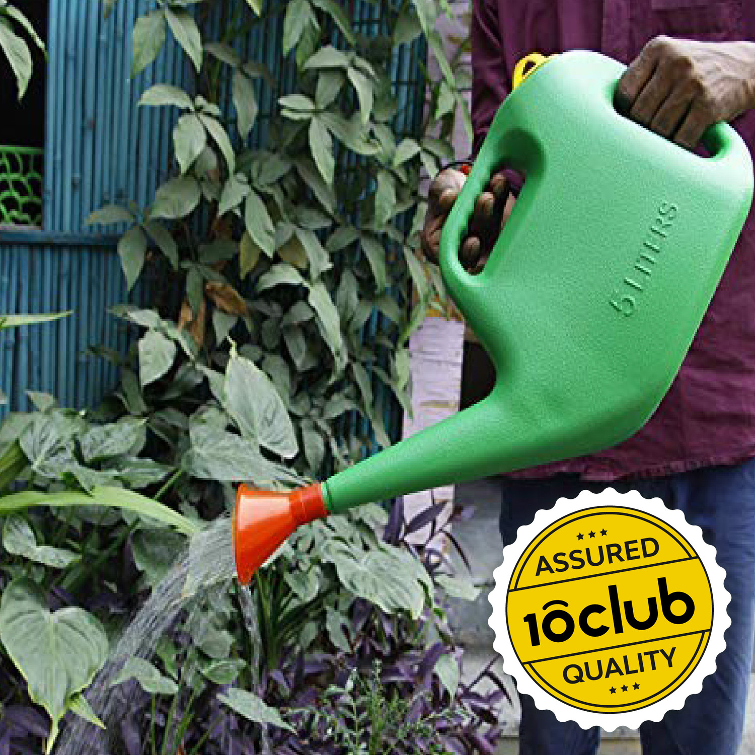 Image of 10club Water Can with Sprayer for Garden 5 L Water Cane