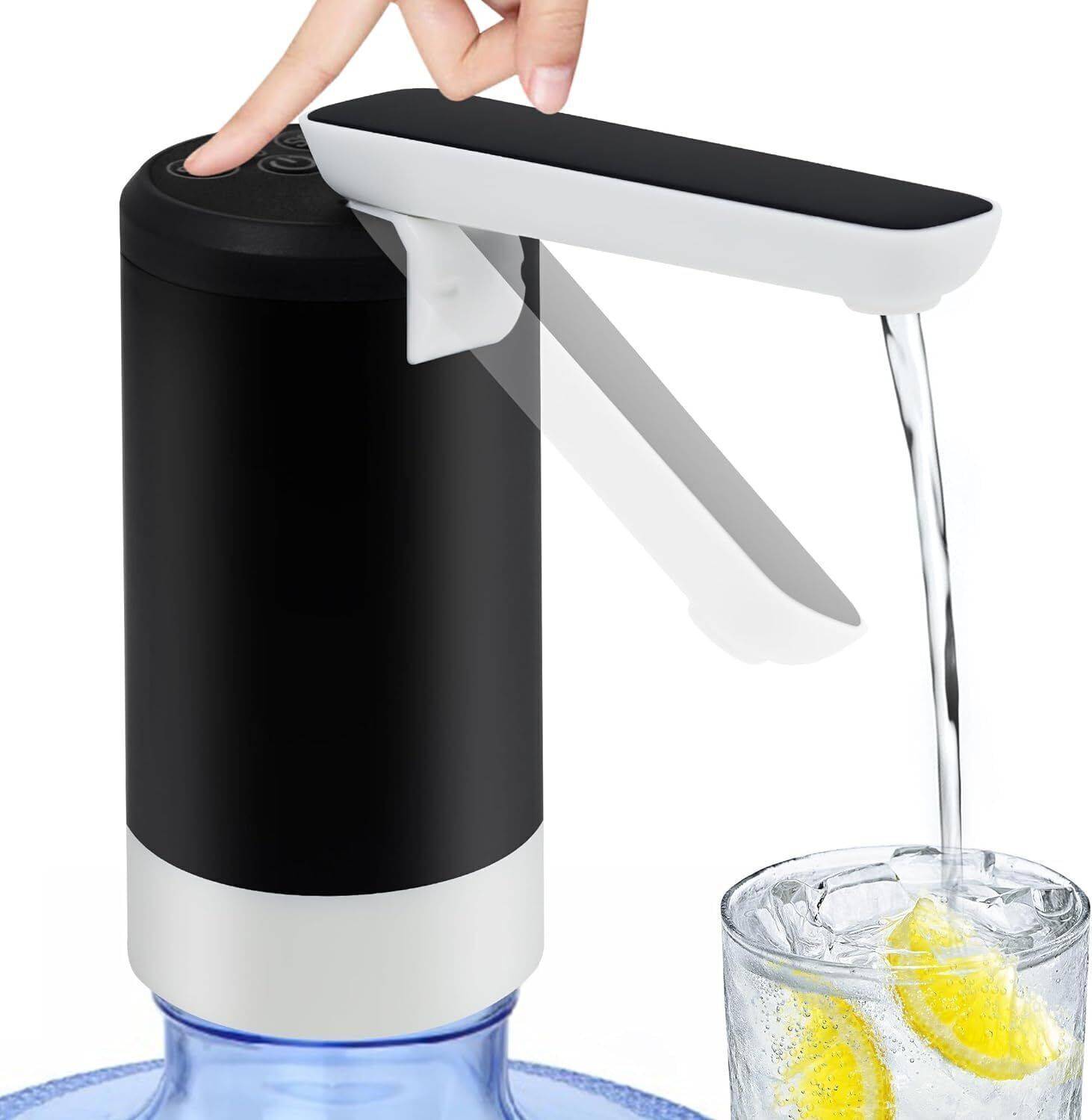 Hokiit Automatic Water Can dispenser pump with Rechargeable Batte