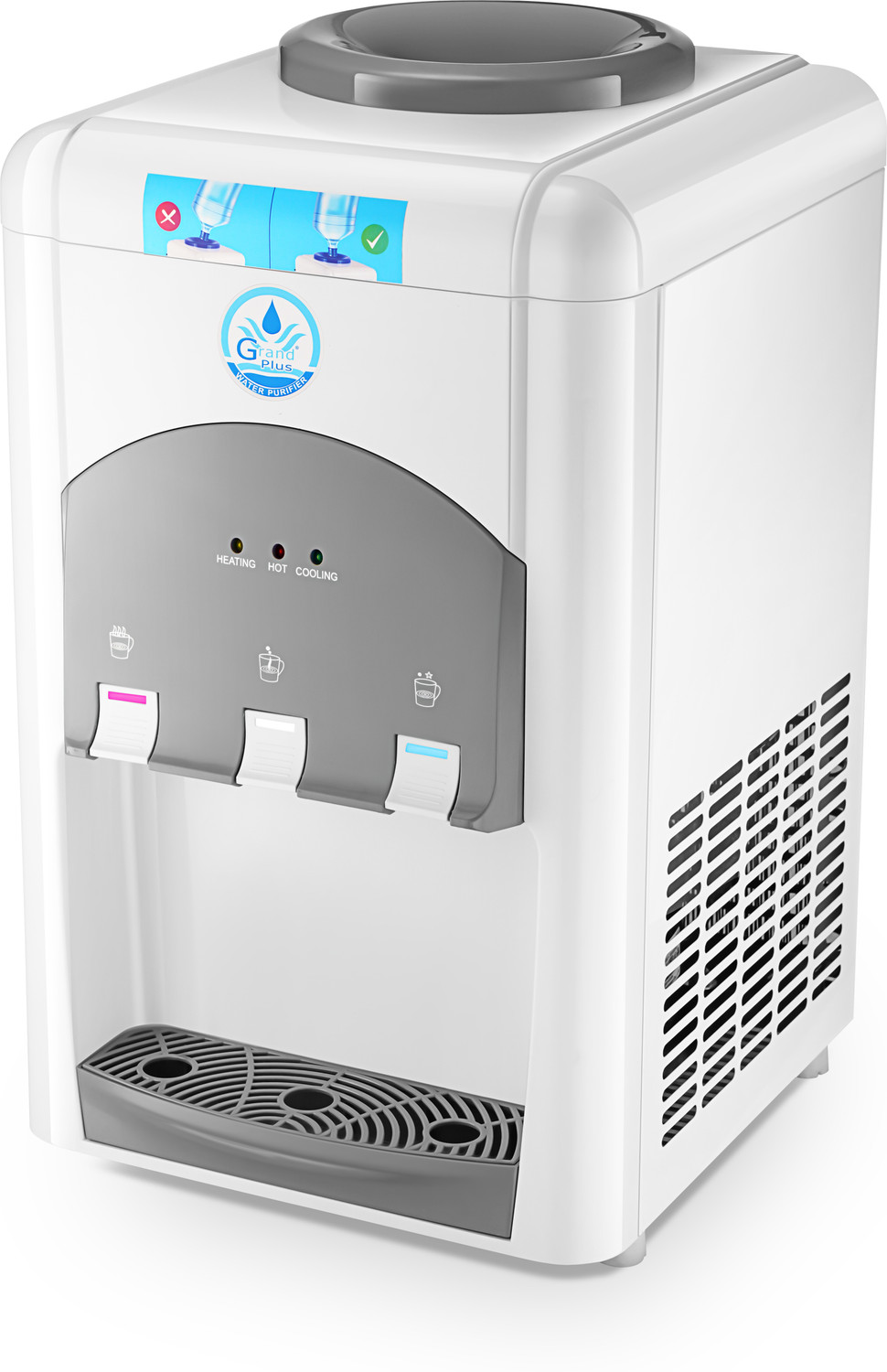 Image of Grand plus Zenith Table Top Bottled Water Dispenser with 3.2L Cold Water Storage Bottled Water Dispenser