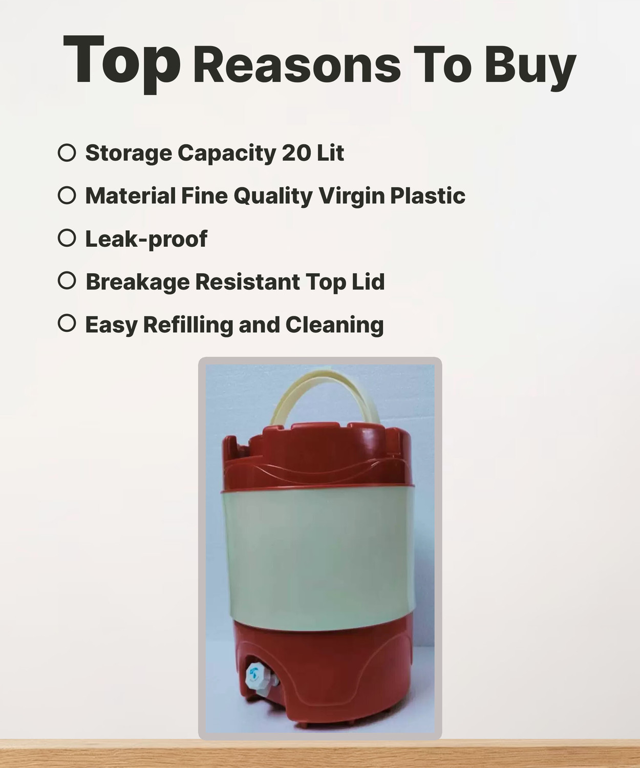 Image of Ganga Enterprises water can 20 litre Bottled Water Dispenser