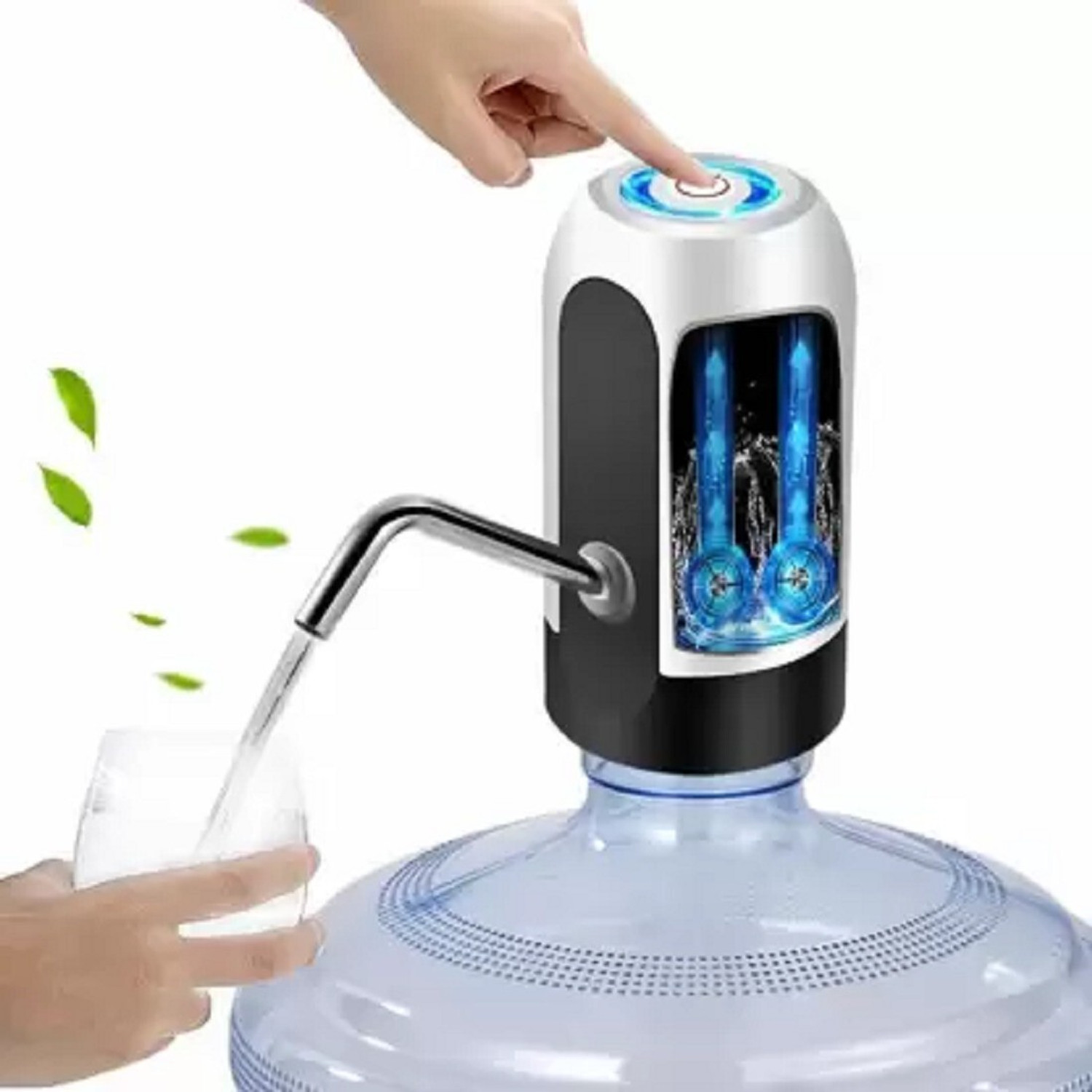 Image of HITECH KITCHEN Automatic Water Pump, Water Dispenser Pump, Drinking Water Jar Pump for Universa Bottled Water Dispenser