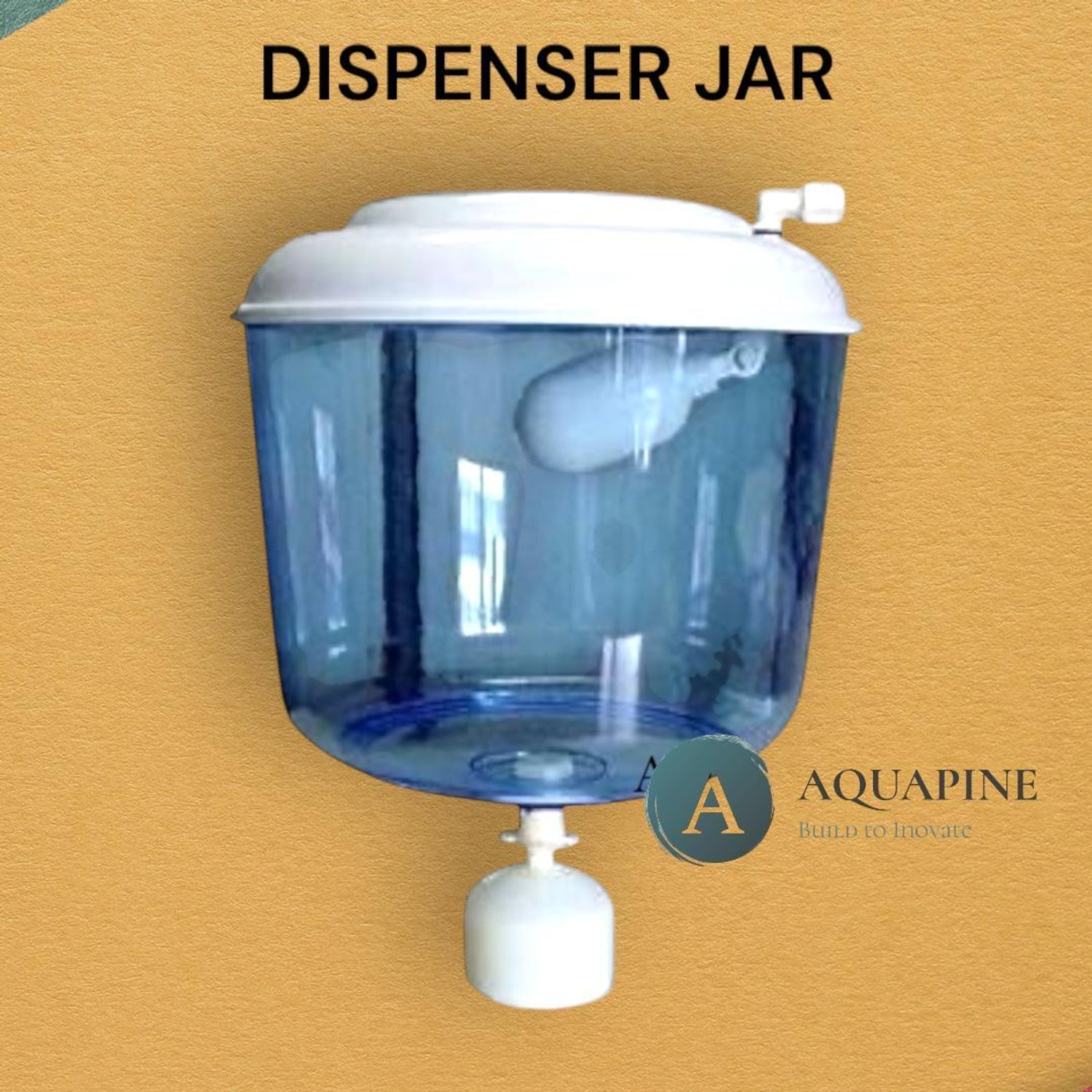 Image of AQUAPINE Water Dispenser Jar With Float Valve Ro Water Bottles Bottled Water Dispenser