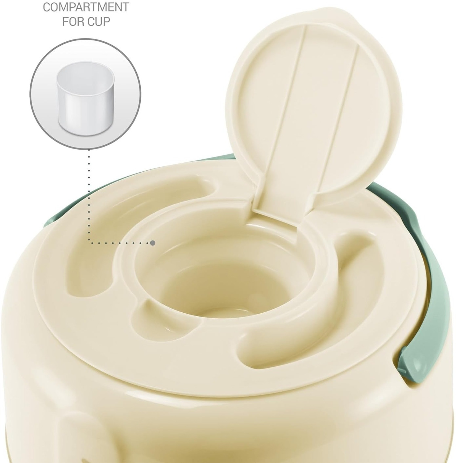 Image of MILTON Kool Pristine 22 Insulated Plastic Water Jug, 19 litres Bottom Loading Water Dispenser