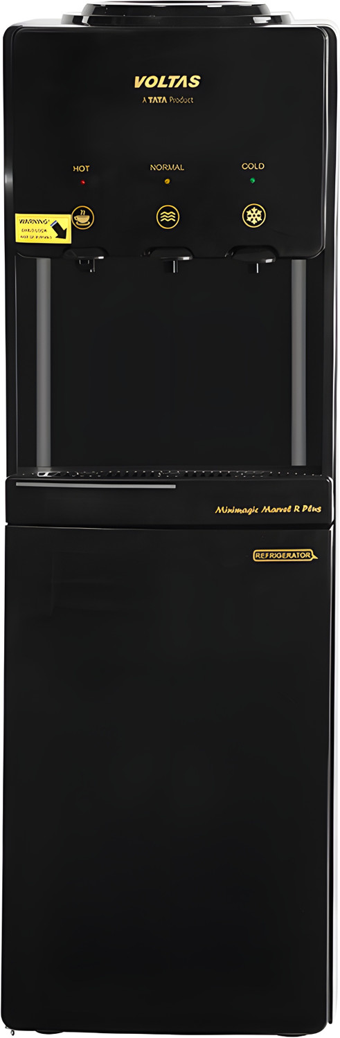 Image of Voltas 6210369 Bottled Water Dispenser with Cold, Hot & Normal Water | Durable & Sleek Design | Low Power Consumption | Environment Friendly | 1Year Brand Warranty