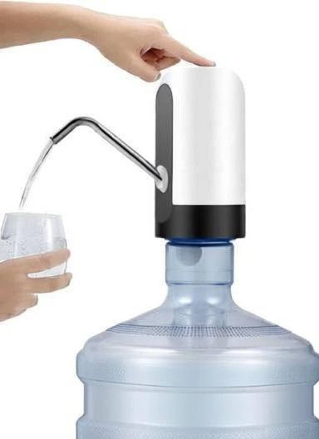 AMAZEE Wireless Automatic Water Dispenser Pump with Dual Motor and inbuilt Rechargeable Bottled Water Dispenser