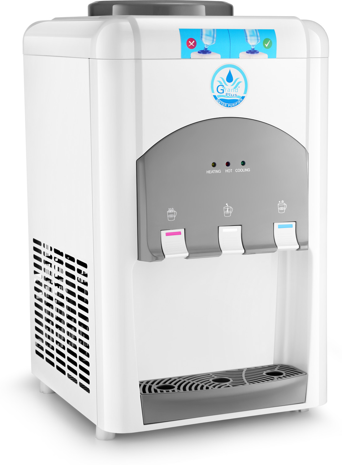 Image of Grand plus Zenith Table Top Bottled Water Dispenser with 3.2L Cold Water Storage Bottled Water Dispenser