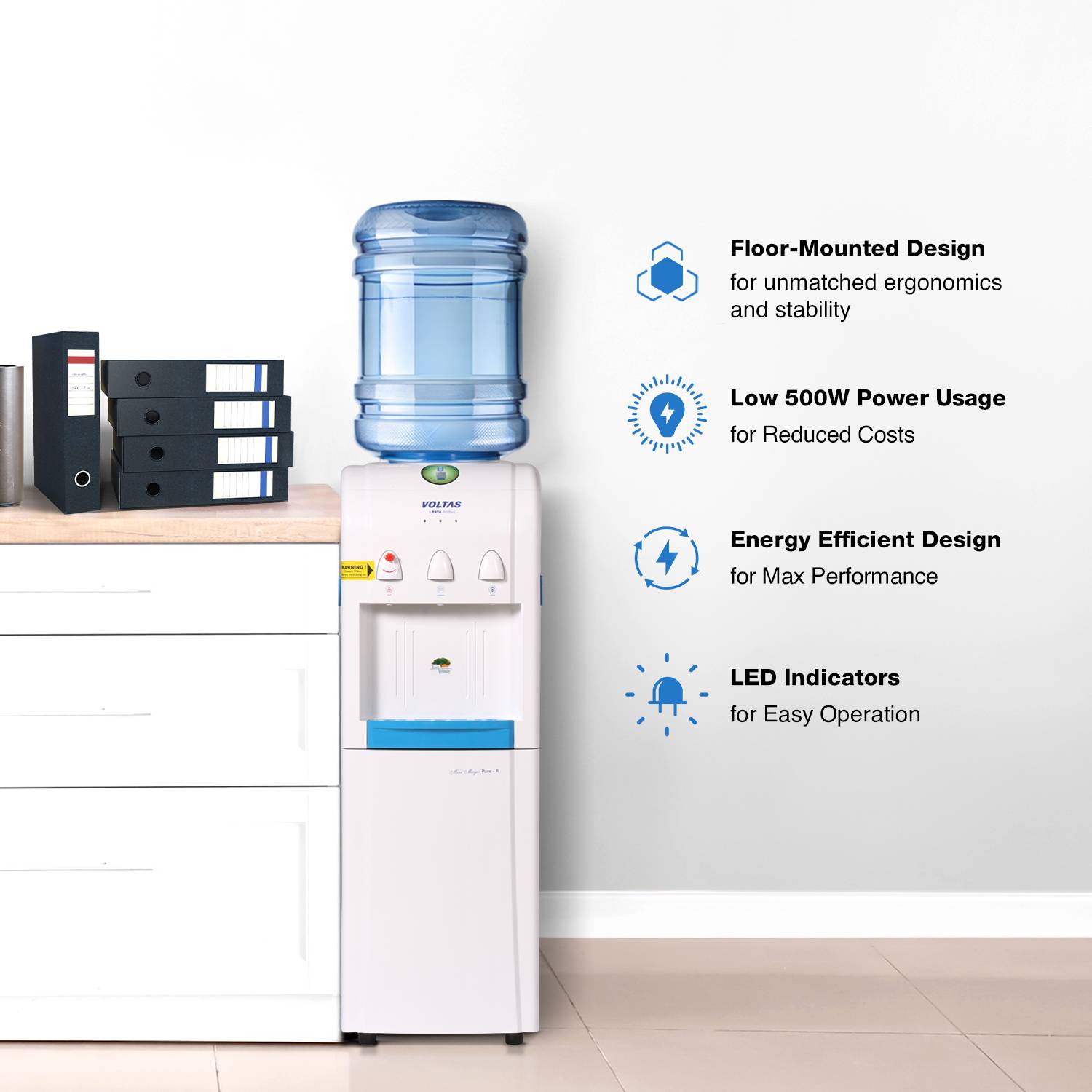 Voltas WD MINIMAGIC PURE R 3.2L Water Dispenser - Image 3