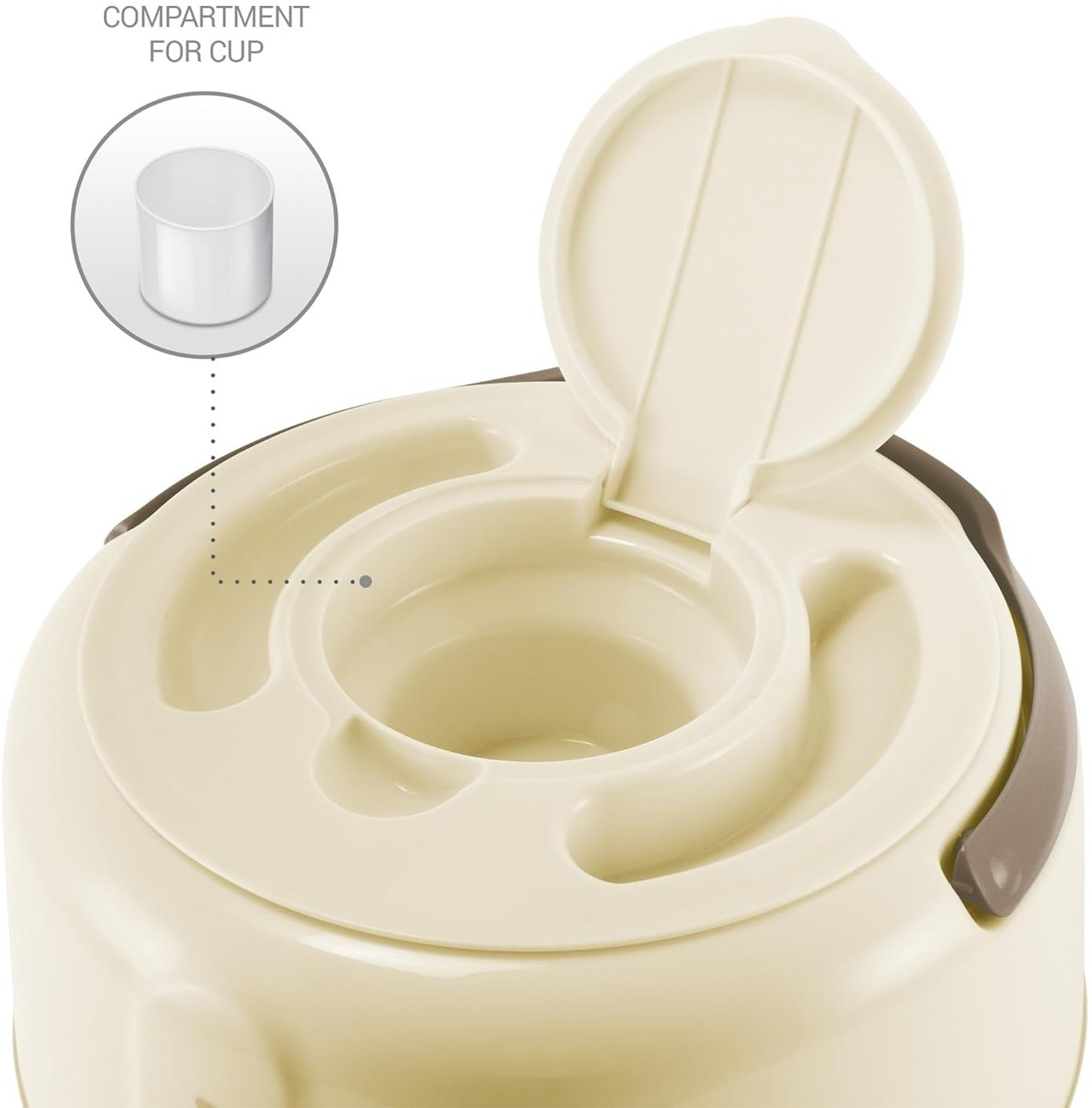 Image of MILTON Kool Pristine 22 Insulated Plastic Water Jug, 19 litres Bottom Loading Water Dispenser