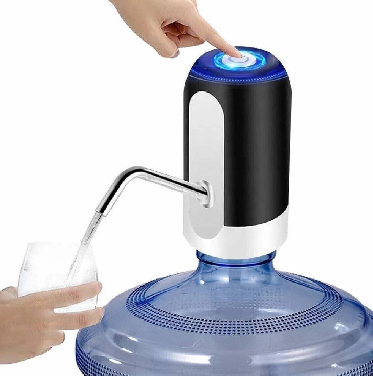 Rixim Plastic Manual Hand Press Bottled Water Dispenser - Image 2
