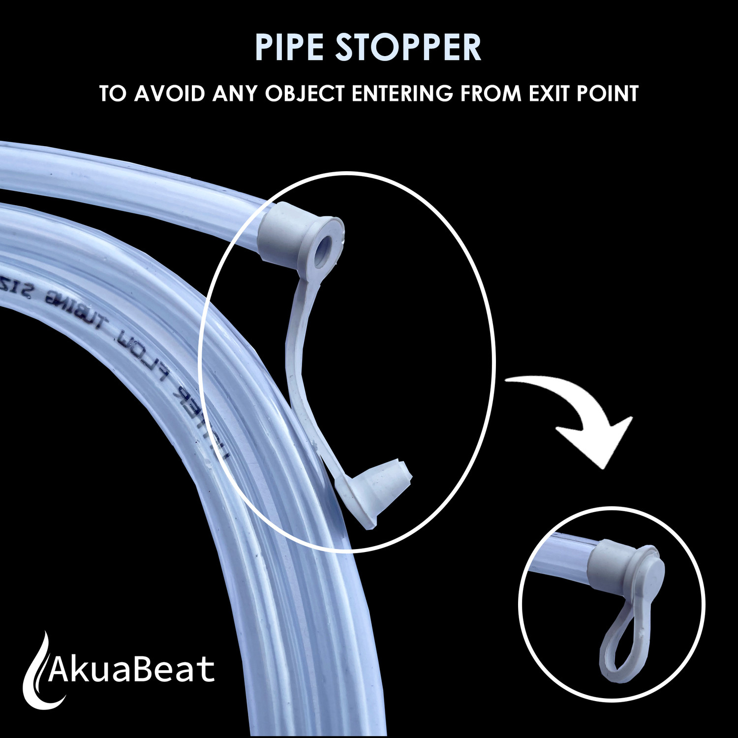 Image of AkuaBeat Water Purifier Extension Food Grade Silicone Tube Compatible with Atomberg Intellon RO+UF+UV+Alkaliser - 10mm Inner Diameter, 12mm Outer Diameter Hose Pipe