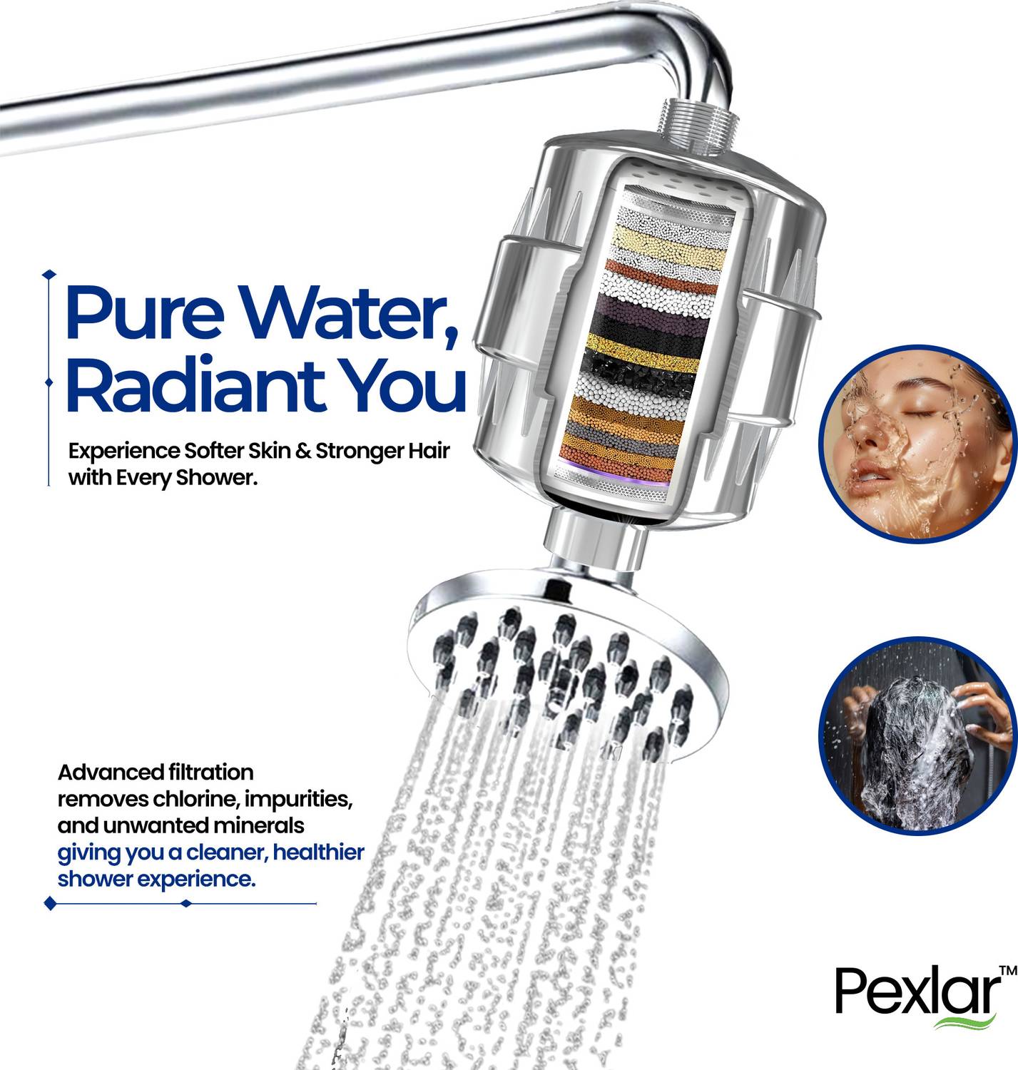 Pexlar Shower Filter Cartridge – Water Softener - Image 5