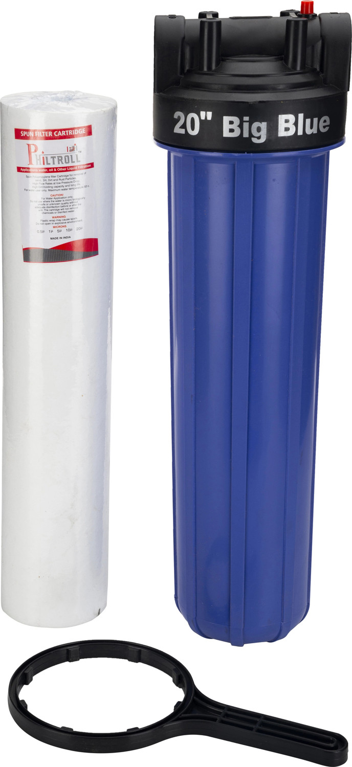 Image of RiverSoft ASP-20 sediment filter assembly Media filter cartridge (5 mic, 20 in) Media Filter Cartridge