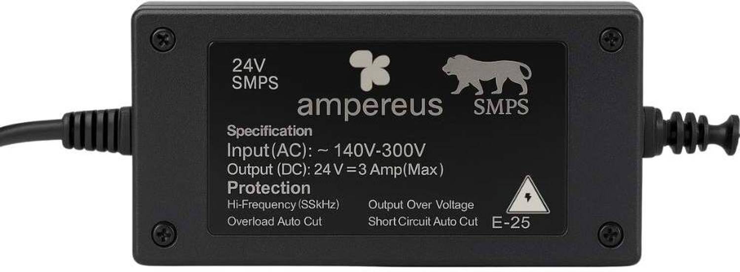 AMPEREUS RO SMPS Adapter | 24V 3A Switch Mode Power Supply for RO Purifier Solid Filter Cartridge