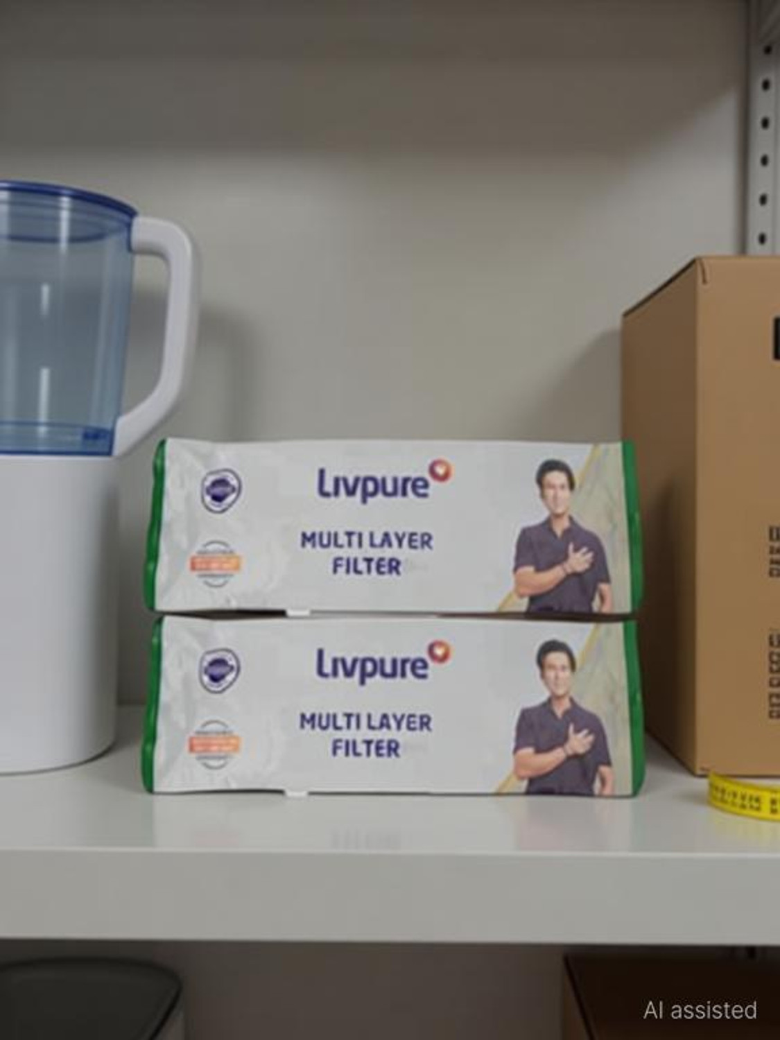 Image of LIVPURE Pre Filter Bowl cartridge set of 2 Solid Filter Cartridge (4000, Pack of 2)