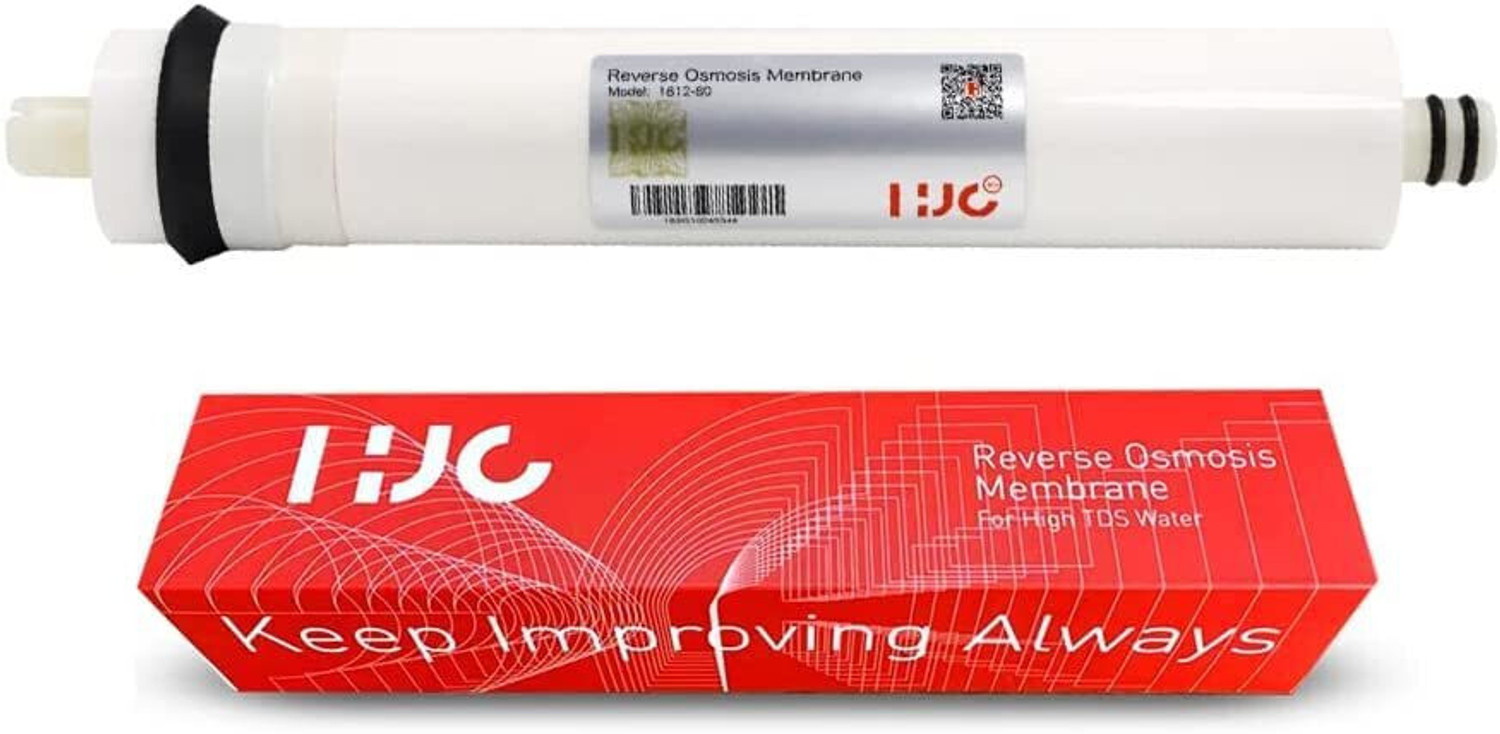 Image of Aameria RO HJC 1812-80 GPd Membrane For RO Water Purifier Work Up To 4000 Water TDS Solid Filter Cartridge