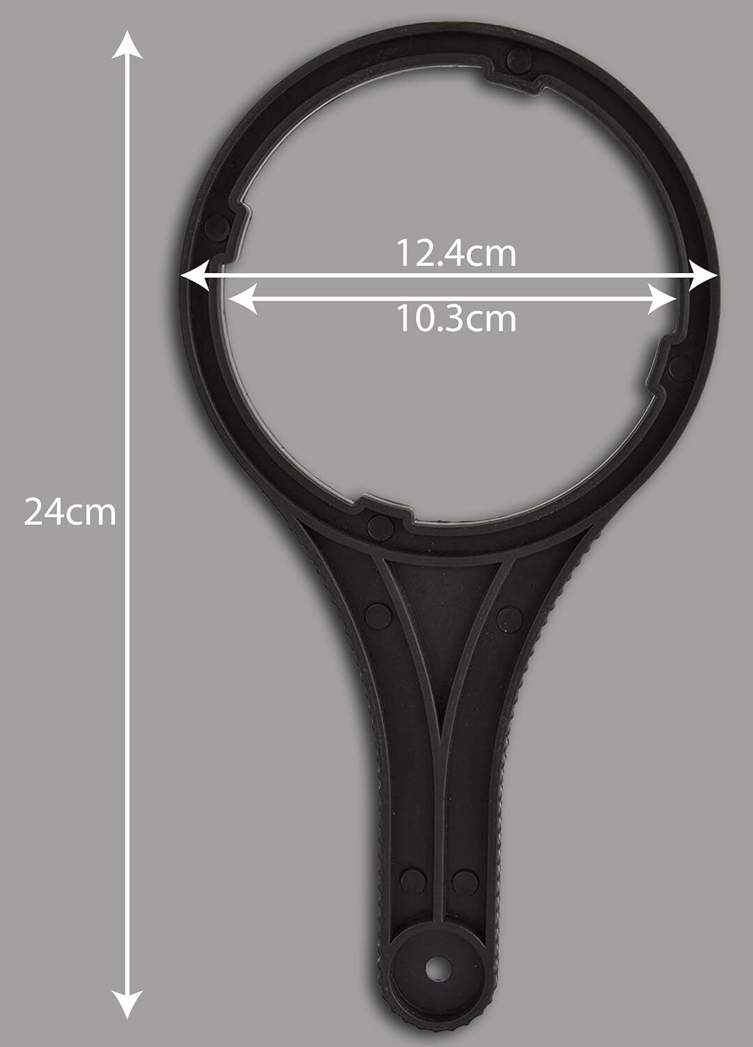 Image of konvio neer Set of 4 Pre filter housing spun 5 micron with Spanner 10 inch size Solid Filter Cartridge