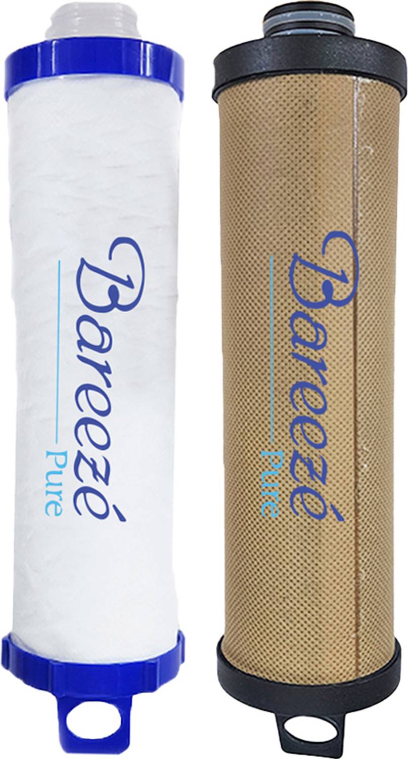 BAREEZÉ PURE Filter Set Suitable for aquaguard crystal Plus Water Purifier Solid Filter Cartridge