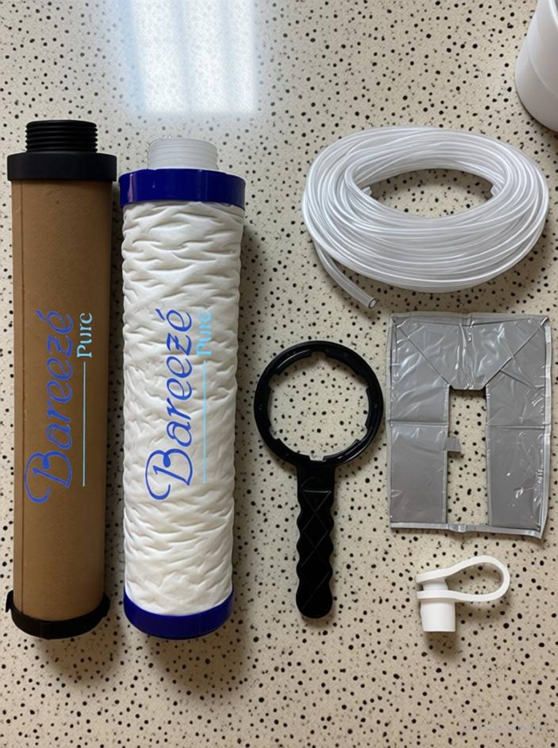BAREEZÉ PURE Complete Filter Kit Compatible with aquaguard classic Water Purifier Solid Filter Cartridge