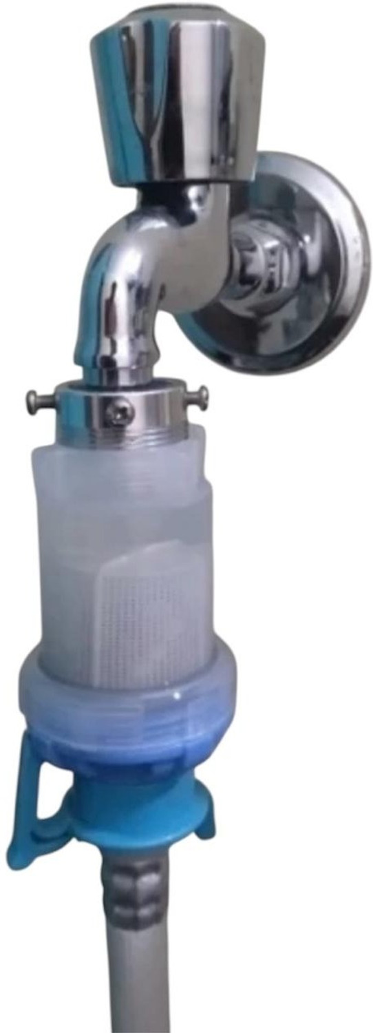 Image of SUPERFLIP by SuperFlip WASHING MACHINE FILTER ADAPTOR WITH DUST FILTER TO PROTECT THE WASHING MACHINE - Solid Filter Cartridge