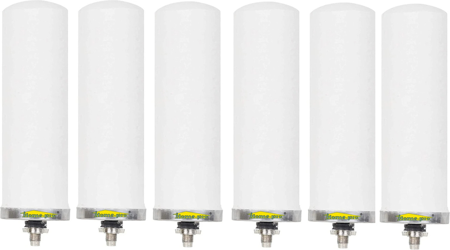 Image of Home-pro Ceramic Candle Water Filter for Clean and Safe Drinking Water Pack of 6 Solid Filter Cartridge (0.05, Pack of 6)