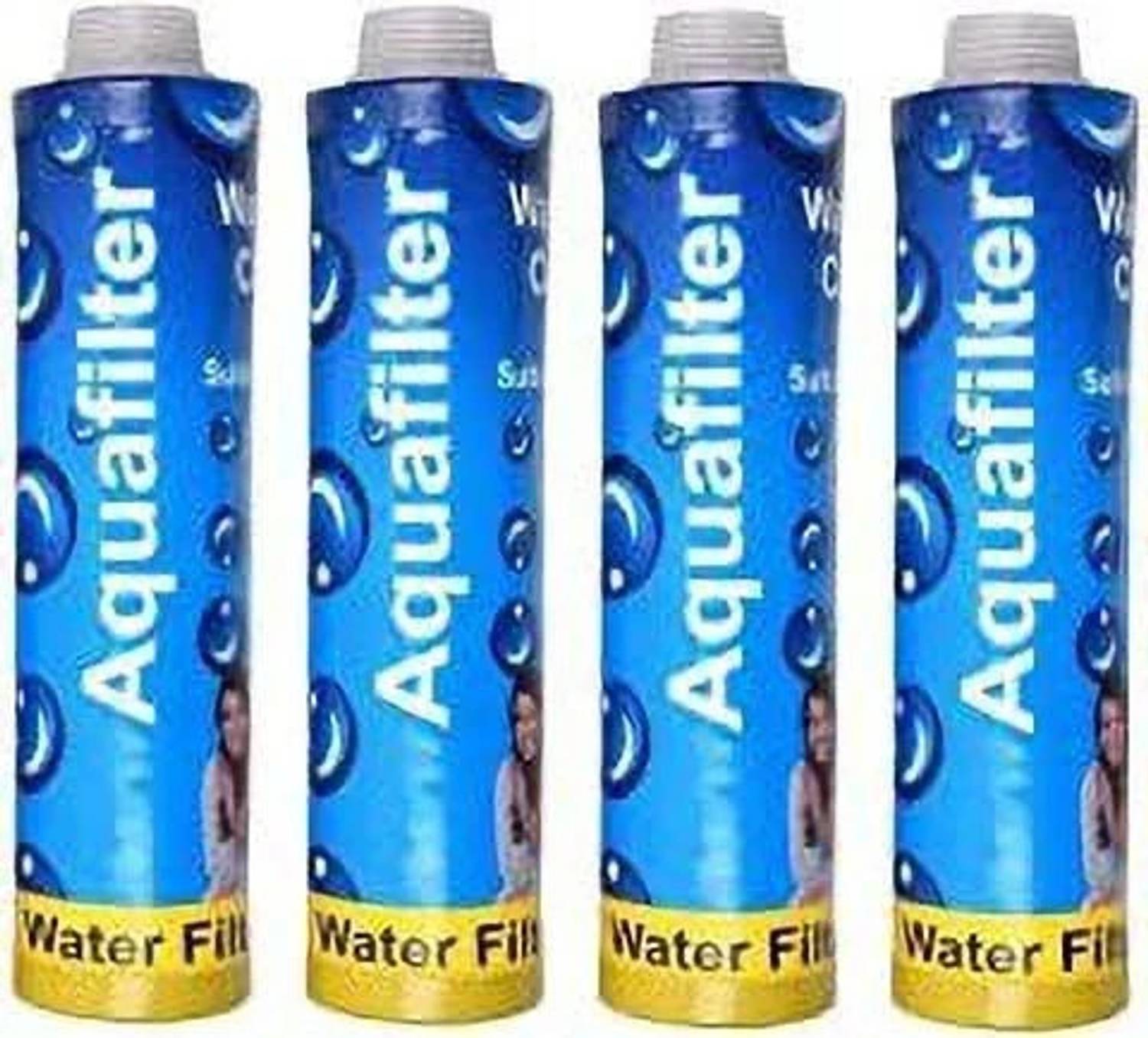 CarBunk GLADIDAS PRE Filter RO Spun Candle Set of 4 Solid Filter Cartridge