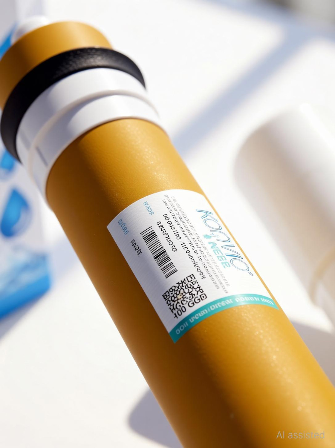Image of konvio neer 100 GPD RO High 3000 TDS Membrane for All Type of RO Water Purifier Solid Filter Cartridge