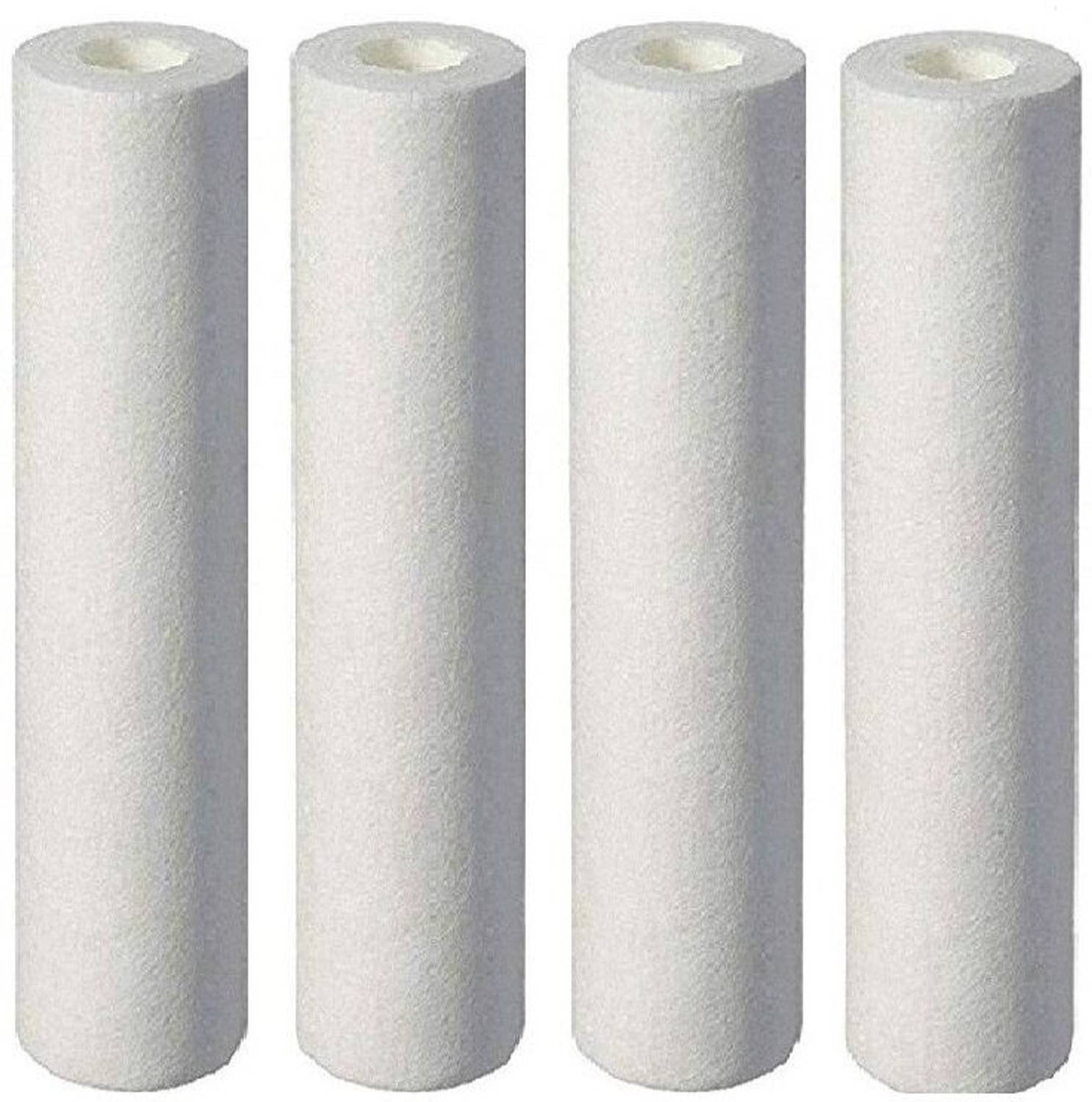 BALRAMA RO Fourway Auto Shut Off Valve 4 Way all sides 1/4 Inch Qc for RO Water Purifier Spare Part for Solid Filter Cartridge