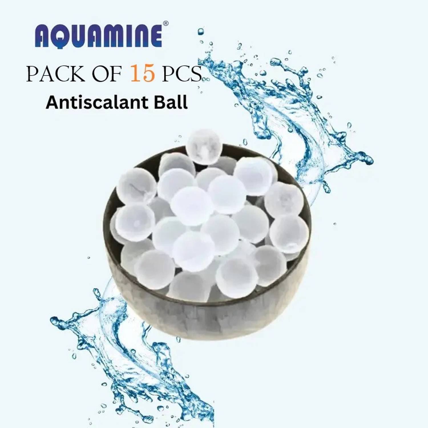 Almond by Polyphosphate Anti-Scalant Ball for Hard Water Treatment Solid Filter Cartridge Solid Filter Cartridge