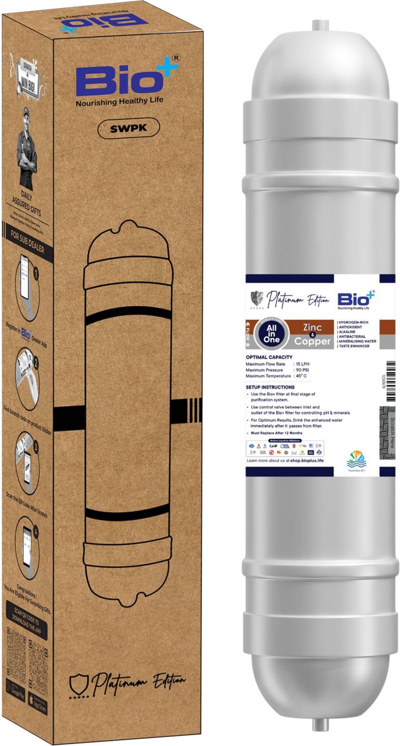 Bioplus 9" Alkaline Water Purifier Filter - Image 1